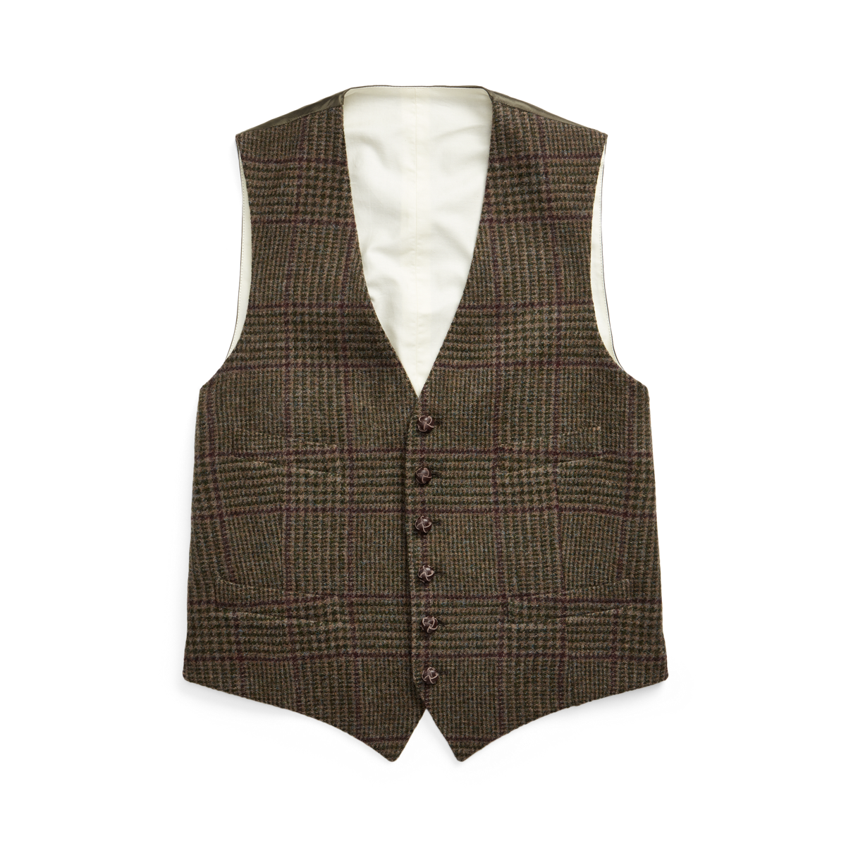 Glen Plaid Wool Vest | Ralph Lauren Glen Plaid Wool Vest | Ralph Lauren