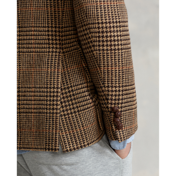 Brown The RL67 Glen Plaid Jacket Polo Ralph Lauren 7