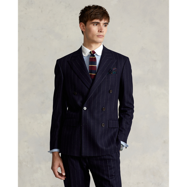 Polo Pinstripe Wool Flannel Suit | Ralph Lauren