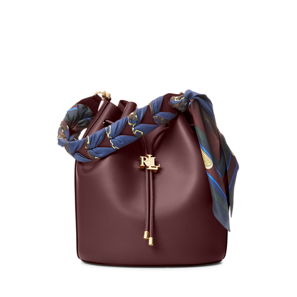 Print-Scarf Large Andie Drawstring Bag