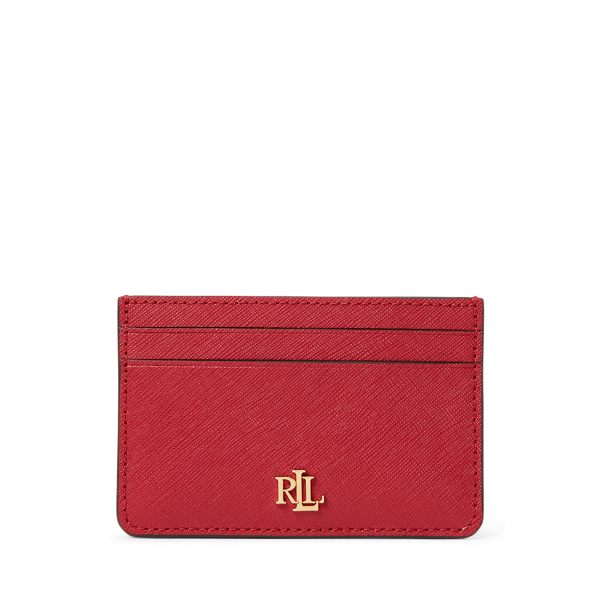 Crosshatch Leather Card Case Lauren 1