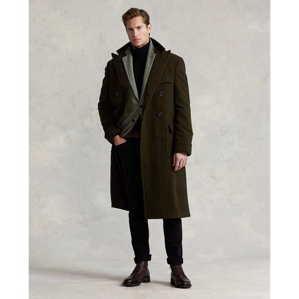 Ralph lauren long coat mens hotsell