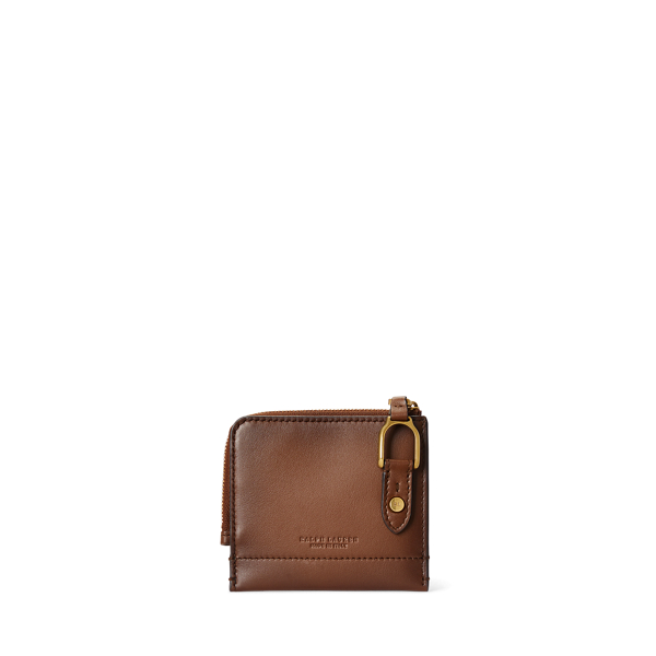 Welington Burnished Leather Card Case