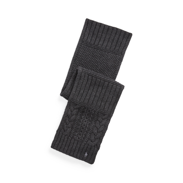 Mixed-Knit Scarf Polo Ralph Lauren 1