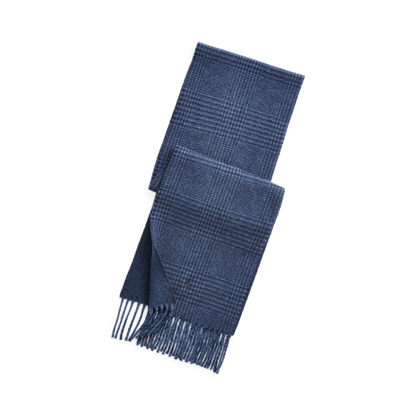 Reversible Wool-Blend Scarf