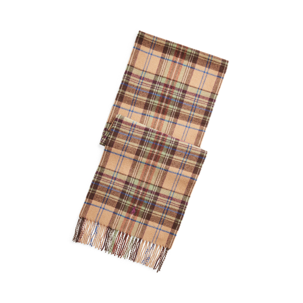 Geruite wollen sjaal voor heren Ralph Lauren® NL