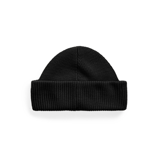 Black Wool-Blend Beanie Polo Ralph Lauren 2