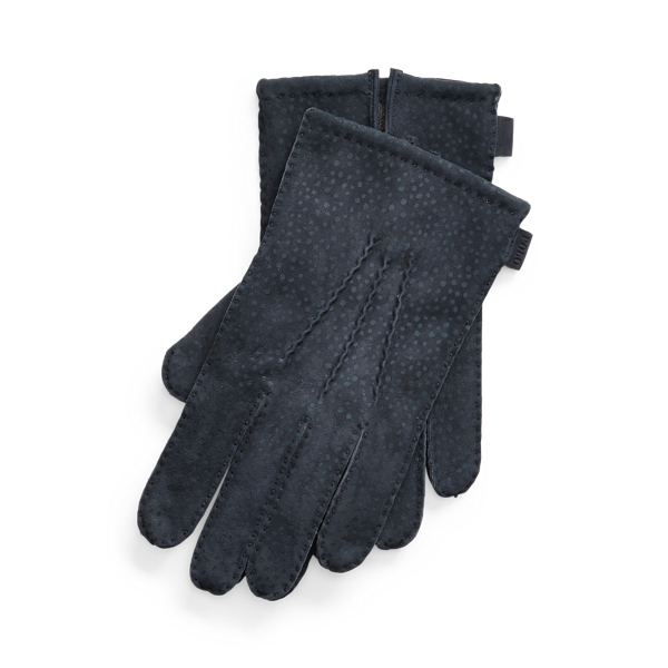Strukturierte Wildlederhandschuhe Polo Ralph Lauren in 1