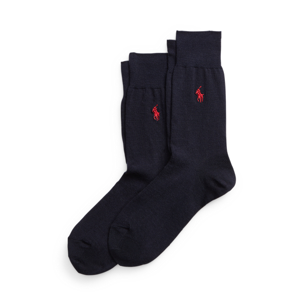 Due paia di calze eleganti Polo Ralph Lauren in Blu navy 1