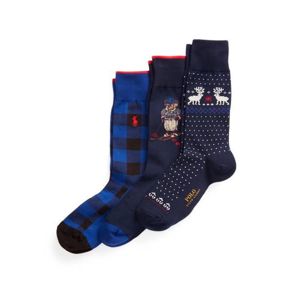 Polo Bear Crew Sock Gift Set