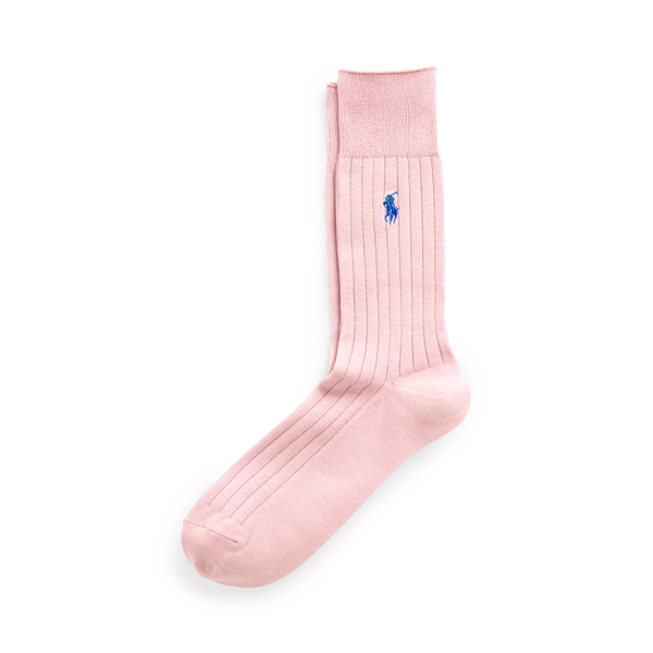 Ribbed Cotton-Blend Crew Socks Polo Ralph Lauren en 1