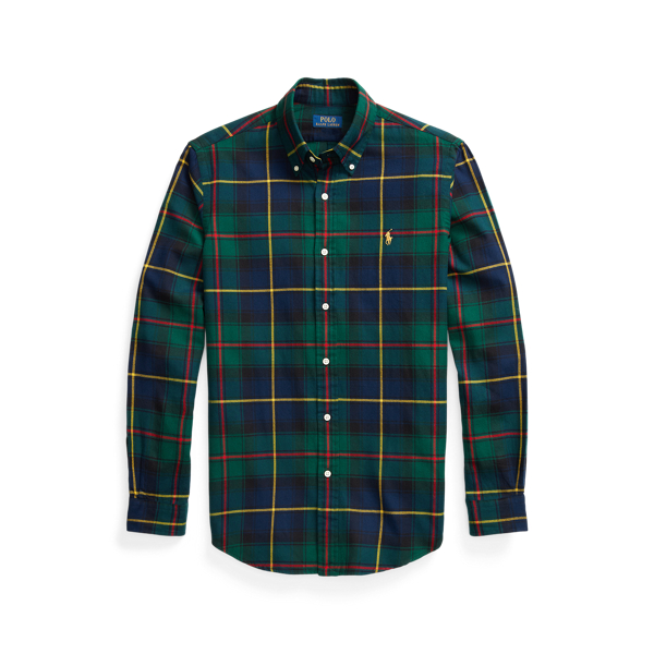 Camicia twill scozzese Custom-Fit Polo Ralph Lauren in 1