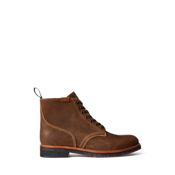 Waxed Suede Boot Polo Ralph Lauren 1