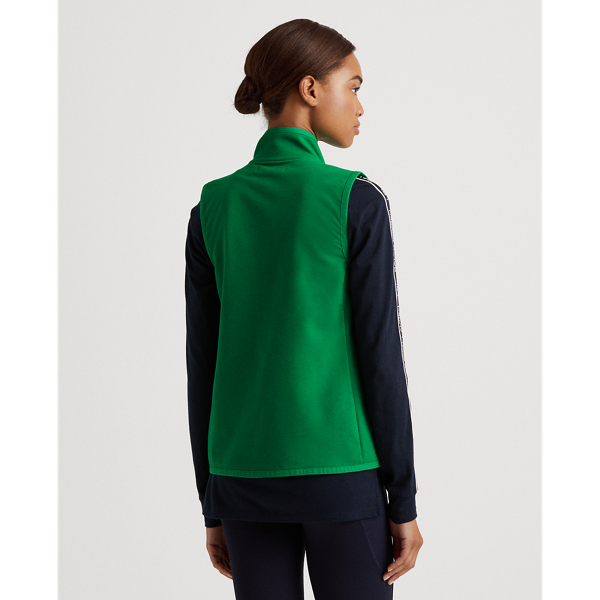 Vivid Emerald Quilted Vest Lauren 5