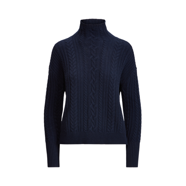 Cable-Knit Wool-Cashmere Jumper Lauren 1