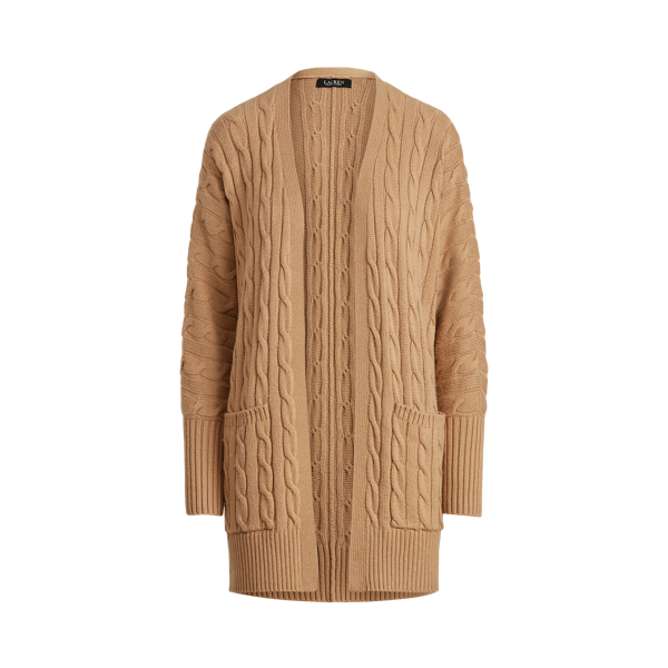 Strickjacke mit Zopfmuster Lauren in 1