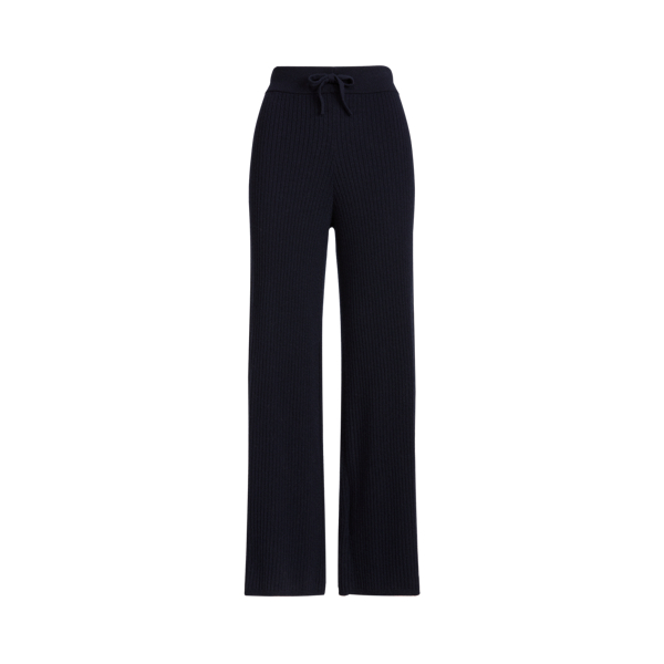 Washable Cashmere Wide-Leg Trouser Lauren 1