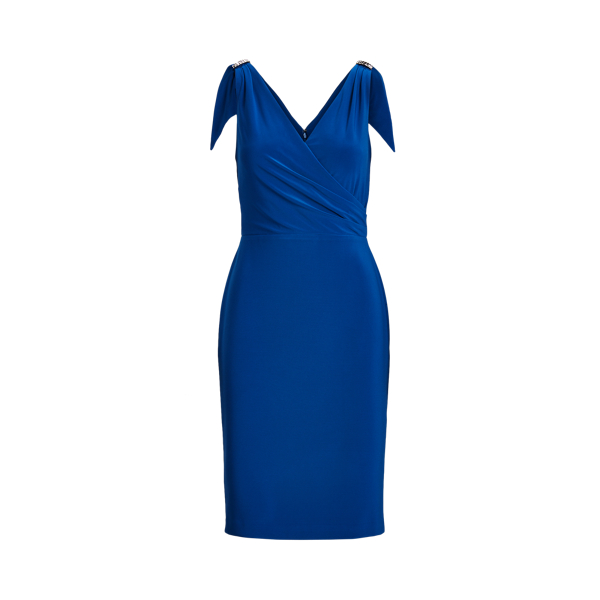 Jersey Sleeveless Cocktail Dress Lauren em 1