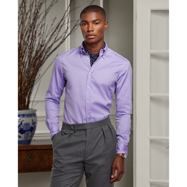 Ralph lauren purple dress shirt on sale