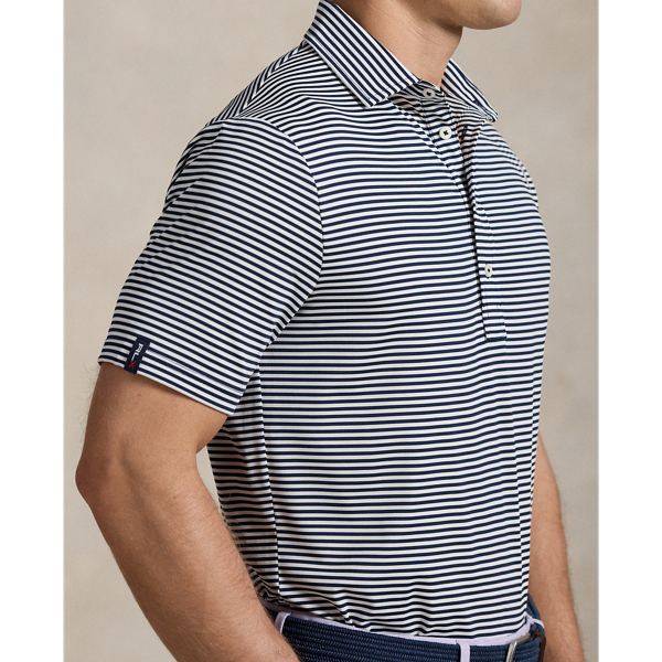 Refined Navy/White Classic Fit Performance Polo Shirt RLX 6
