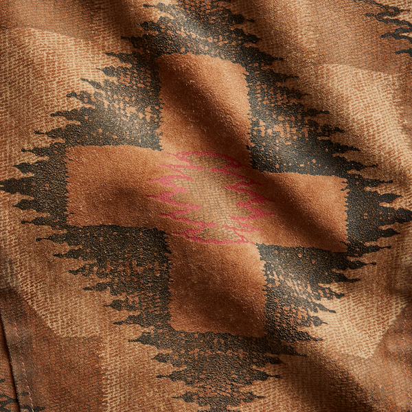 Tan/Multi Limited-Edition Roughout Suede Jacket RRL 6
