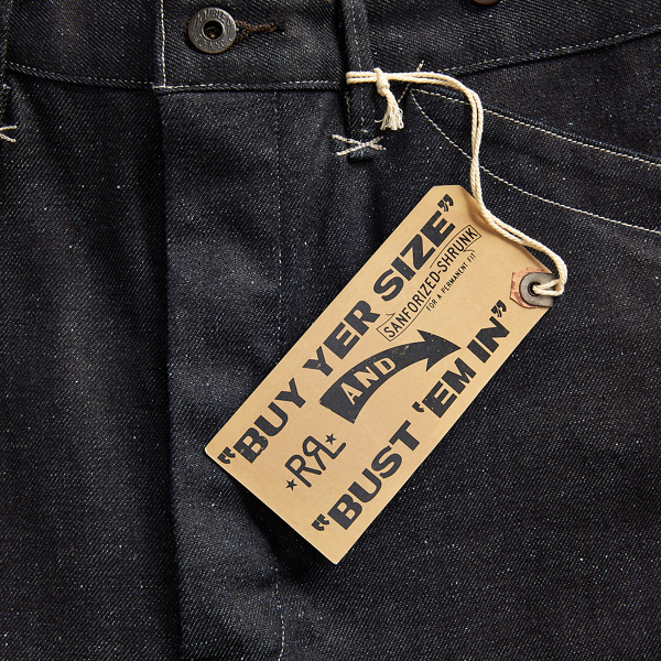 Rigid Limited-Edition Five-Pocket Rigid Jean RRL 3