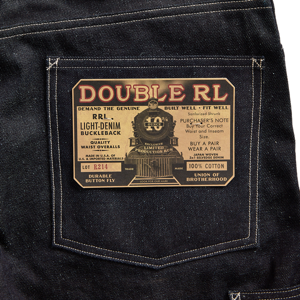 Rigid Limited-Edition Five-Pocket Rigid Jean RRL 4