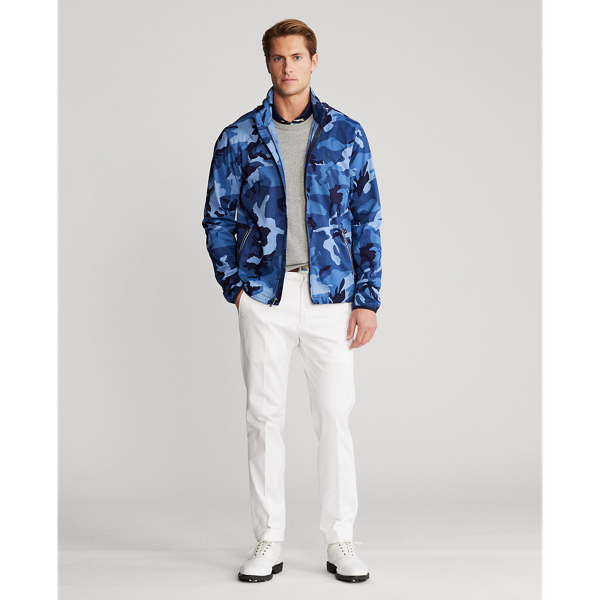 Polo Pony Camo Hooded Jacket Polo Golf em Navy Camo 4