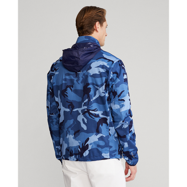 Polo Pony Camo Hooded Jacket Polo Golf em Navy Camo 5
