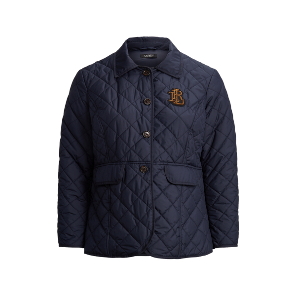 Quilted Taffeta Jacket Lauren Woman 1
