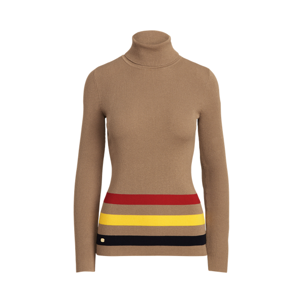 Gestreepte trui met turtleneck Lauren in 1