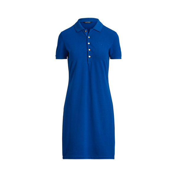 Vestido em piqu&eacute; Polo Lauren em 1