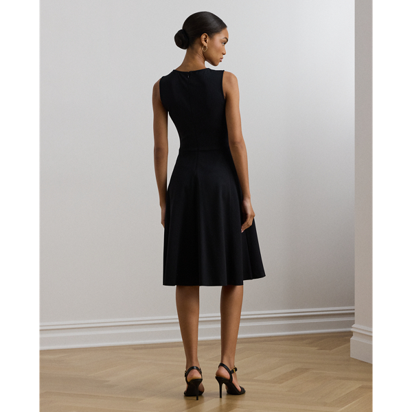 Ponte Fit and Flare Dress