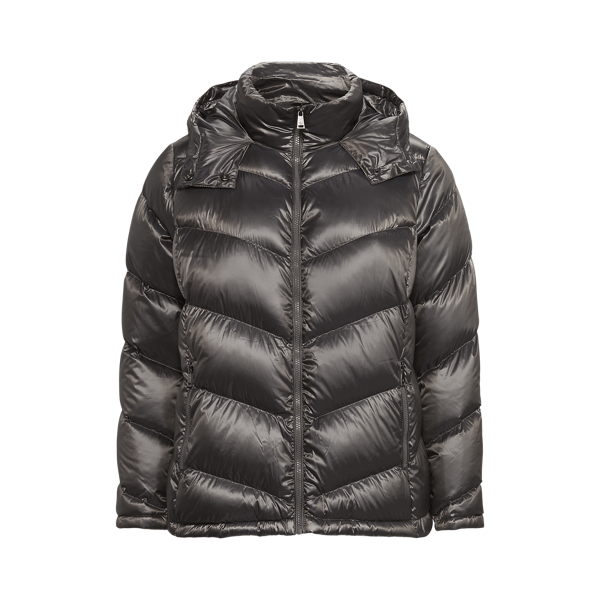 Metallic Quilted Down Jacket Lauren Woman 1