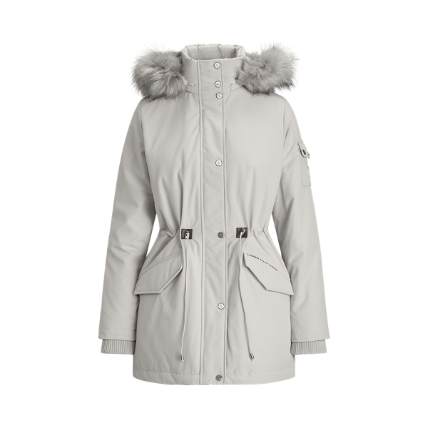 Parka Expedition &agrave; capuche Lauren en Bouleau 2