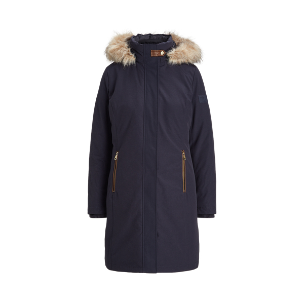Parka de penas com capuz Expedition Lauren em 1