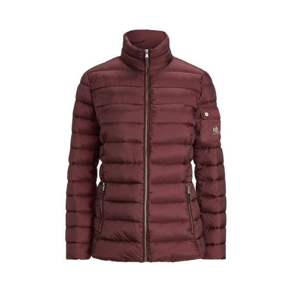 Quilted Mockneck Jacket Lauren 1
