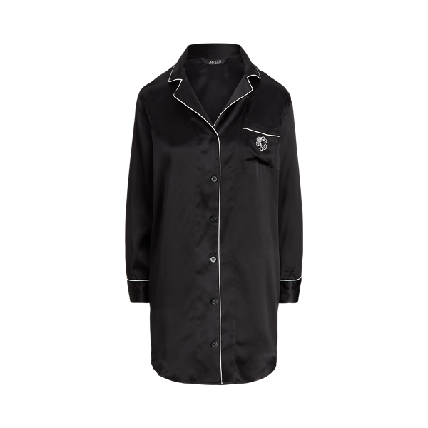 Camicia da notte in seta lavabile Lauren in 1