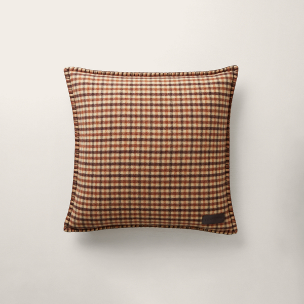 Dark Chestnut Byrdcliffe Throw Pillow Ralph Lauren Home 1