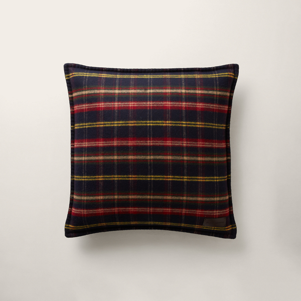 Ralph Lauren Black Watch Plaid Queen Duvet store & 2 Matching Throw Pillow Covers