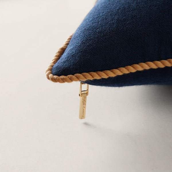 Navy Frasier Throw Pillow Ralph Lauren Home 3