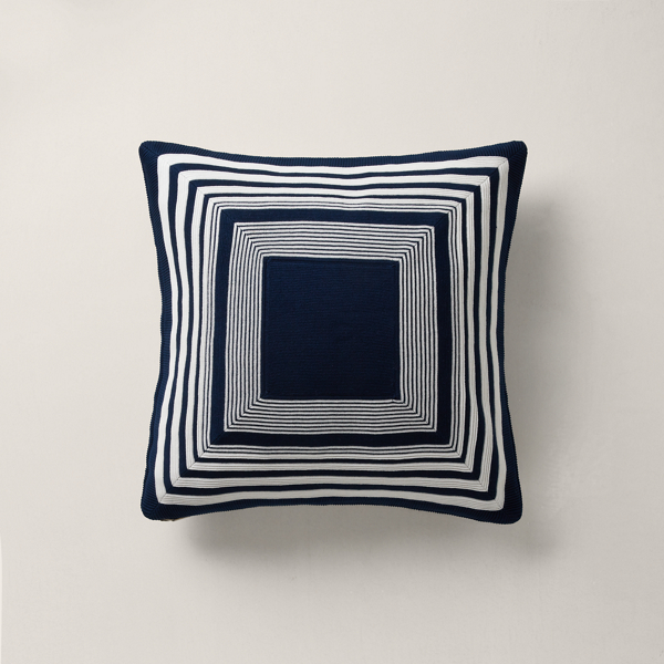 COPY - RALPH LAUREN Ledbury Throw Pillow. deals Color: Navy