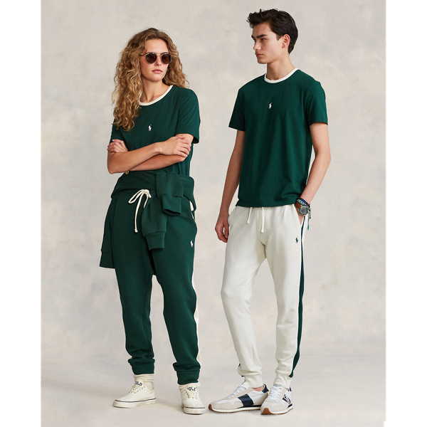 T-shirt unisexe coupe ajust&eacute;e Polo Ralph Lauren en Vert coll&egrave;ge 3