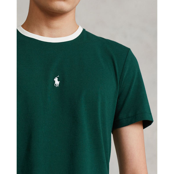 T-shirt unisexe coupe ajust&eacute;e Polo Ralph Lauren en Vert coll&egrave;ge 8