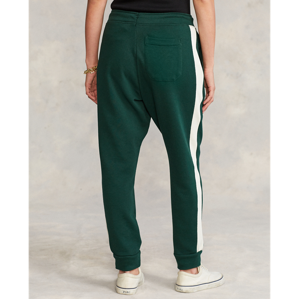 Pantalon de jogging en coton &eacute;ponge Polo Ralph Lauren en College Green/Cream 4