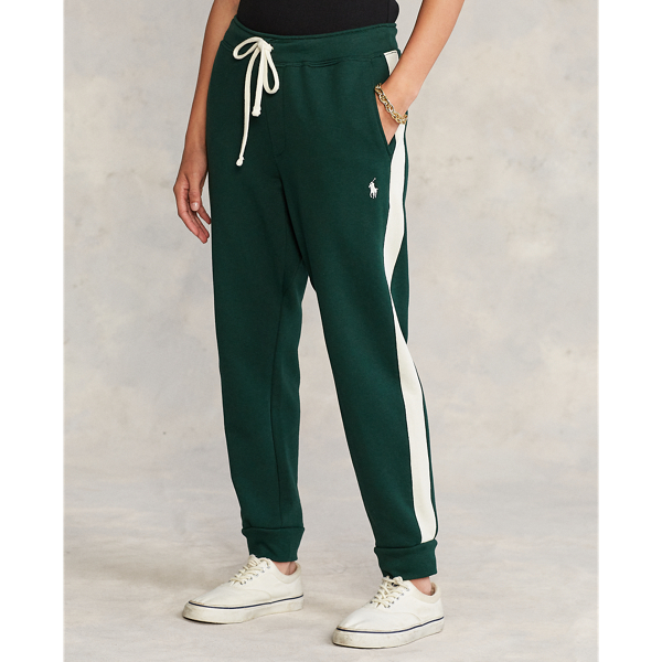 Pantalon de jogging en coton &eacute;ponge Polo Ralph Lauren en College Green/Cream 5