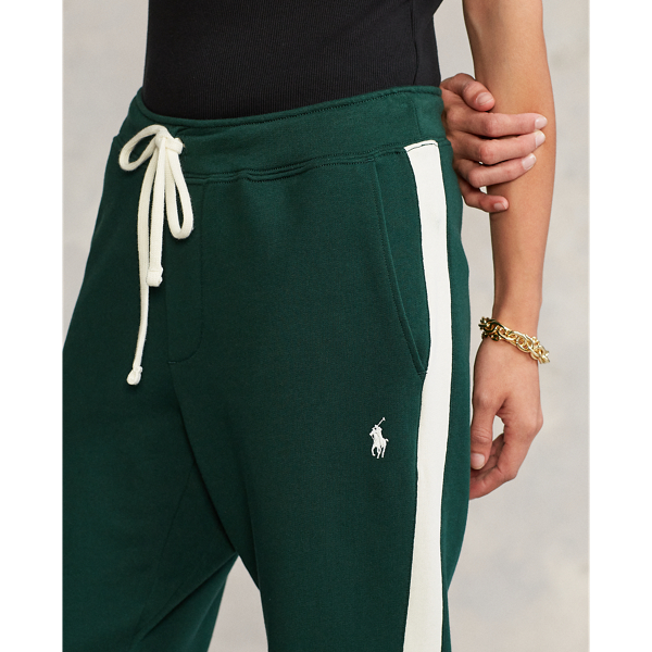 Pantalon de jogging en coton &eacute;ponge Polo Ralph Lauren en College Green/Cream 6