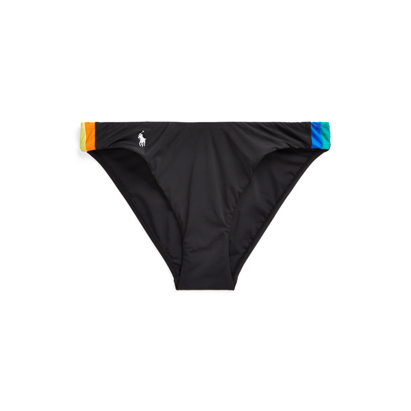 Racing-Stripe Bikini Bottom Polo Ralph Lauren 1