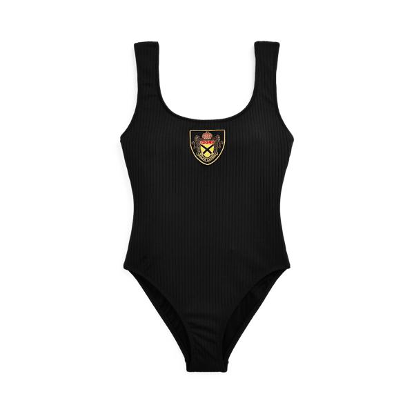 Polo Crest Ribbed One-Piece Polo Ralph Lauren 1