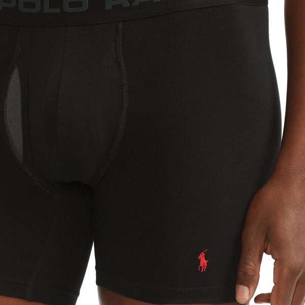 Polo Black/Rl2000 Red Freedom FX Boxer Brief 3-Pack Polo Ralph Lauren 4